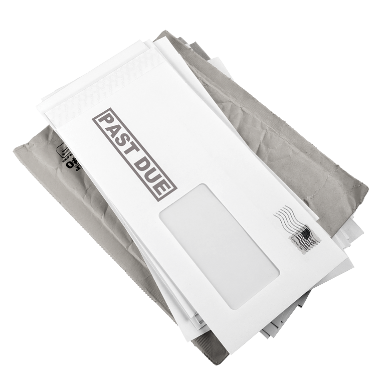 Past Due Envelopes